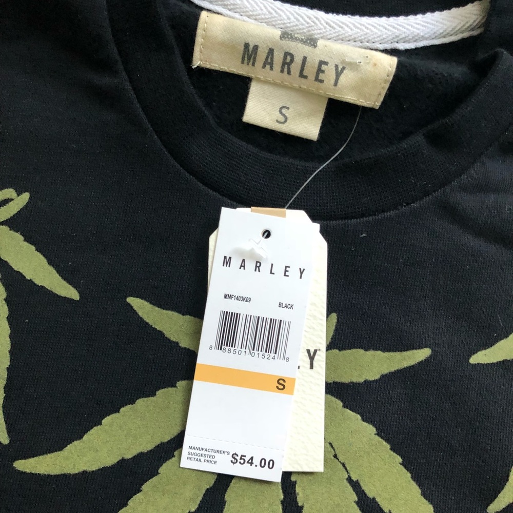 NWT 💚💛❤️BOB MARLEY PREMIUM COLLECTION CREWNECK - Picture 5 of 7